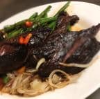 Best Hanger steak with 2 sides / sautéed mushrooms and onions.  in Hoboken, NJ